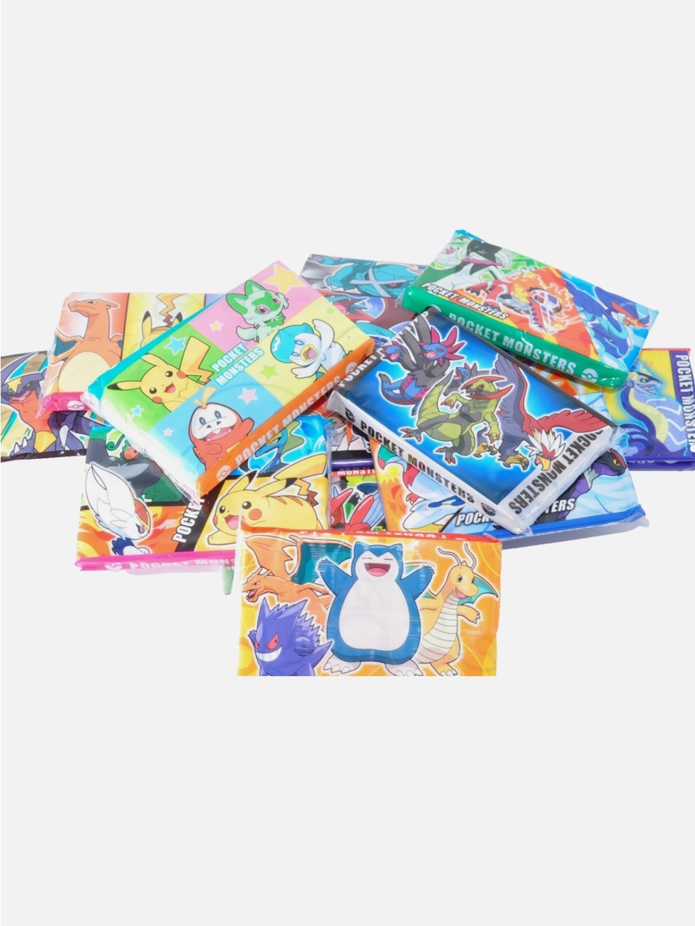 NWT Pokémon flushable print tissue 12 pack